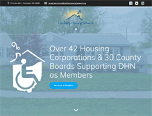 Tablet Screenshot of disabilityhousingnetwork.org